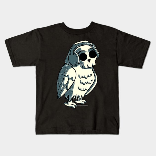 Skowl Kids T-Shirt by Invisible Ships